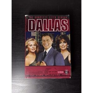 Dallas The Complete Fifth Season DVD 1981 TV J R Ewing 5-Discs Larry Hagman
